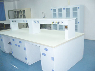 PP实验台双人双面中央操作桌