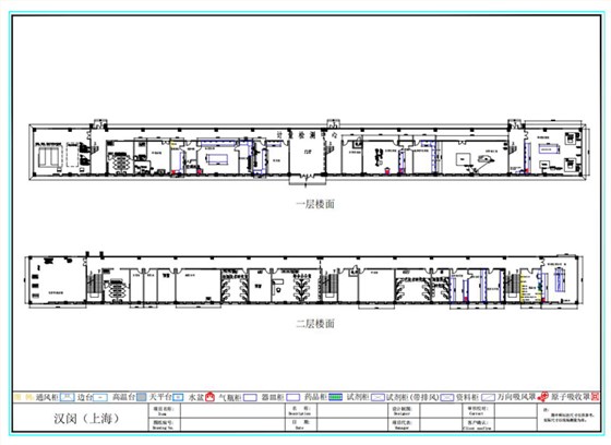 实验室建设平面布局图